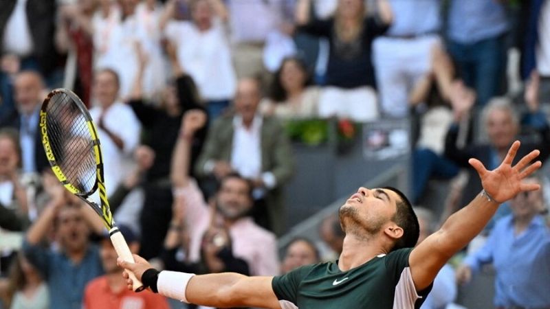 El sorprendente Alcaraz juega la final de Madrid con Zverev