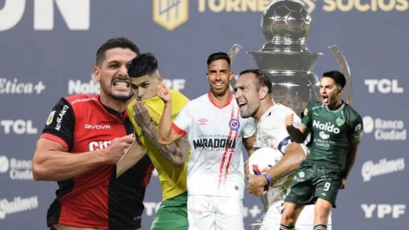 Cinco equipos por dos lugares en 4tos., desde la Zona A