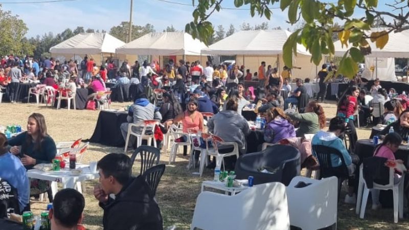 Los mineros festejaron su día en Andalgalá, y no pasó nada