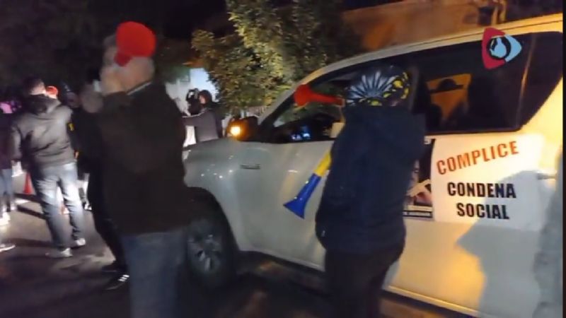 Una nueva noche de reclamos de los ahorristas