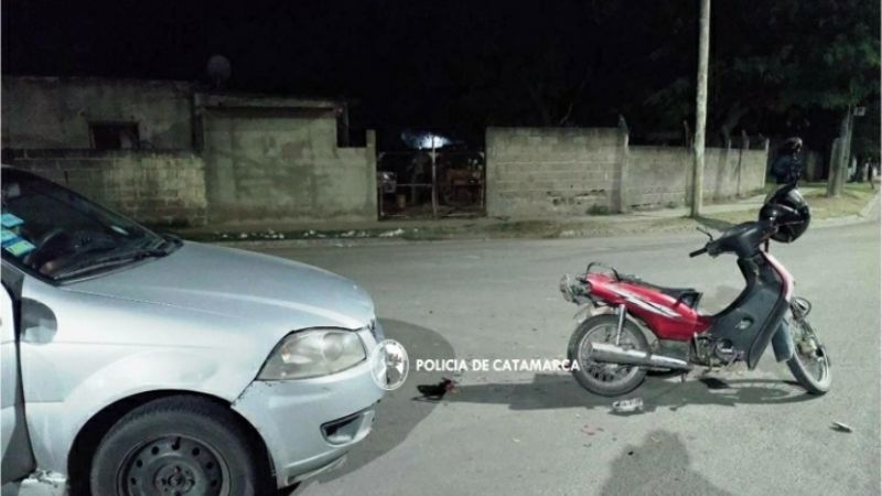 Dos personas resultaron heridas en un siniestro vial