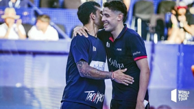 En un día muy especial Tapia y Sanyo avanzaron a 8vos