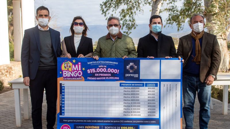 Se lanzó una nueva edición de “Mi Bingo Catamarqueño"