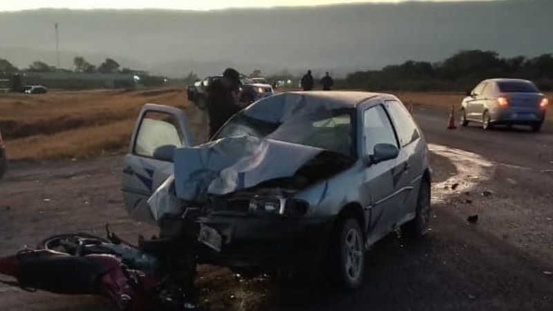 Murió un motociclista en un accidente en la Circunvalación