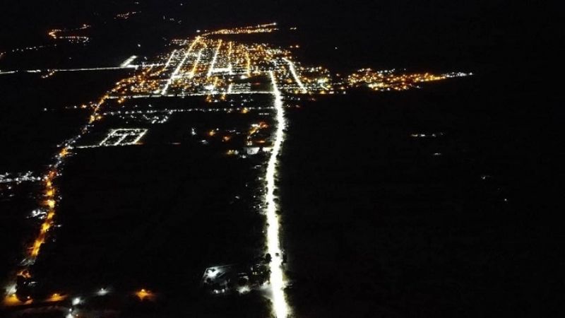 La Soledad ya tiene alumbrado led