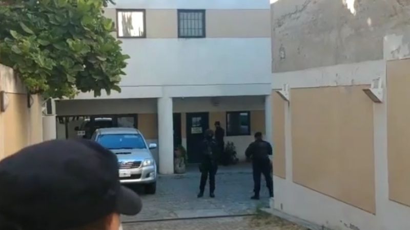 Bacchiani está en el Juzgado Federal