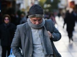 Se instala el frío en el Valle Central con máximas de 16°