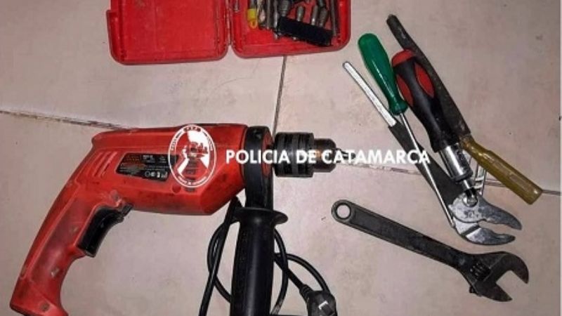 Recuperan elementos robados