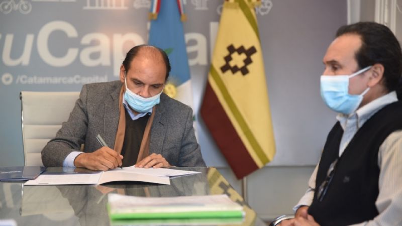 El municipio firmó un convenio de comodato con Cachalaueca