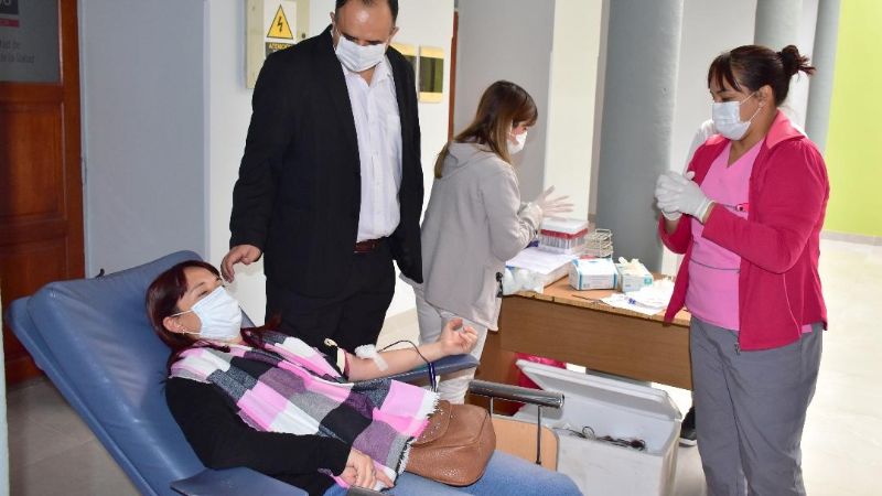 105 donantes participaron de una nueva colecta de sangre
