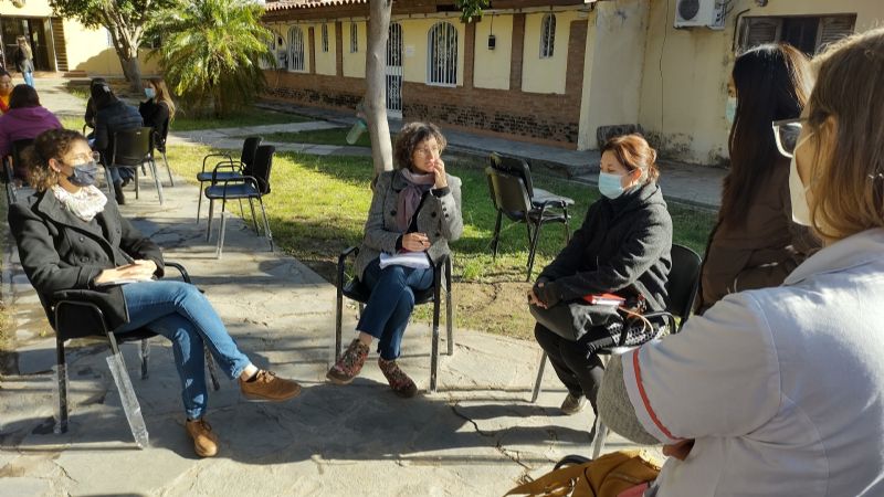 Avanza la capacitación a formadores de salud en Ley Micaela