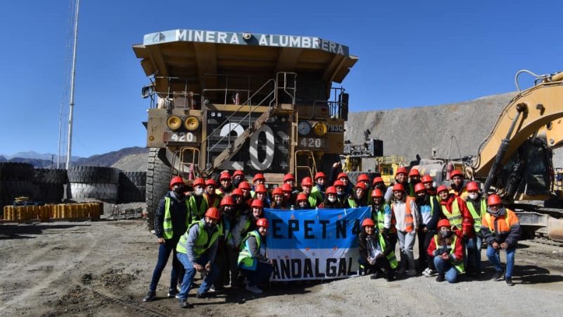 Alumnos de la EPET visitaron MARA Alumbrera