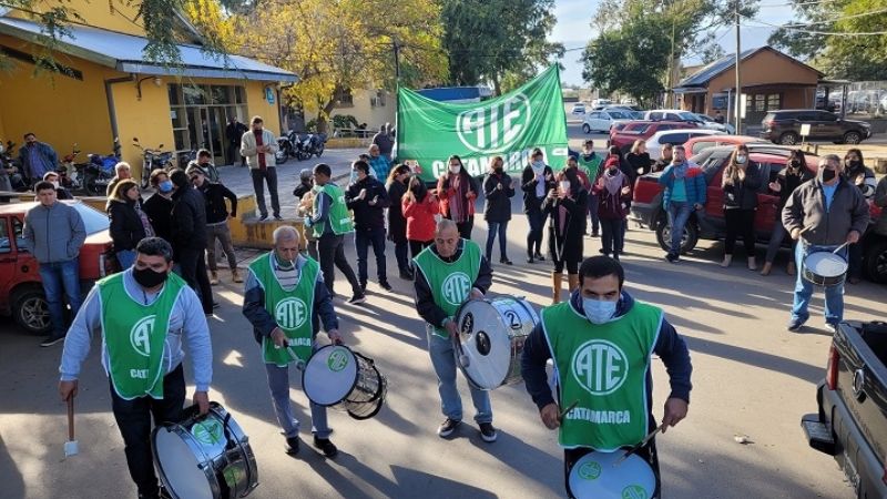 Manifestación de trabajadores del Ministerio de la Vivienda