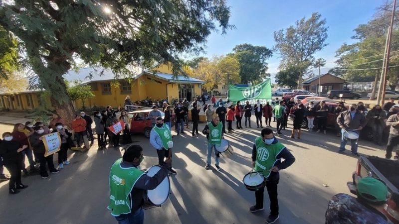 Manifestación de trabajadores del Ministerio de la Vivienda