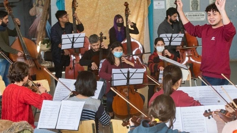 Orquestas y coros de la provincia preparan la apertura del Poncho