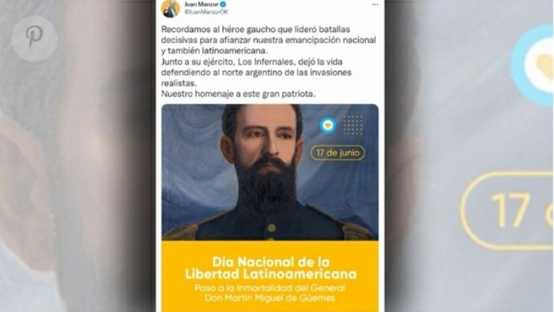 Funcionarios destacaron la figura de Güemes y su lucha por la independencia