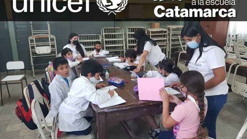 El “Volvé a la Escuela Catamarca” fue valorado por UNICEF
