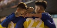 BOCA CELEBRA el triunfo ante Barracas y haber alcanzado la cima en la Liga Profesional.