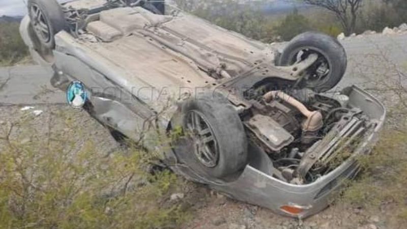 Violento vuelco en Rincón