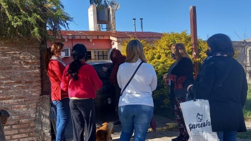Realizan relevamiento en barrios y capacitan sobre Mediación