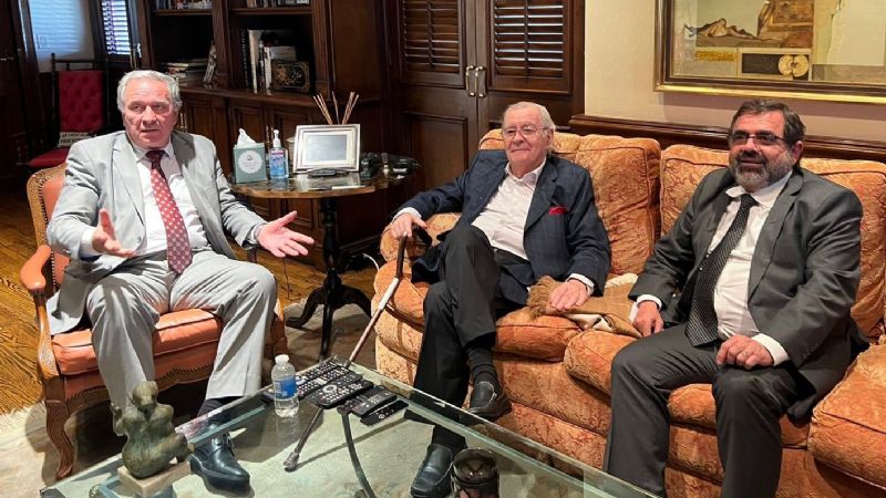 El vicegobernador Dusso se reunió en EEUU junto a Fernando Gelbard