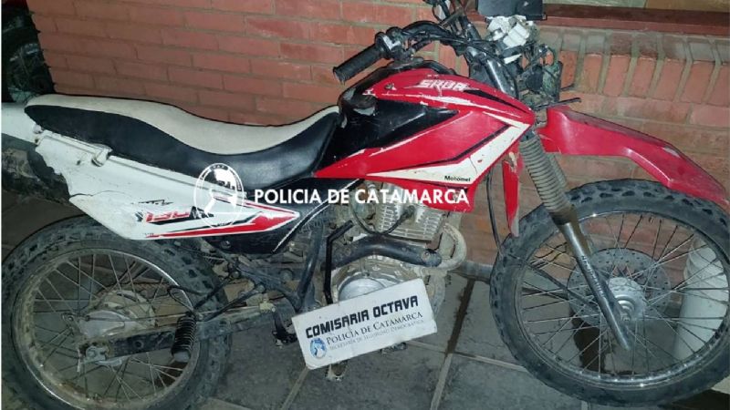 Robó una moto, luego protagonizó un siniestro vial y fue aprehendido