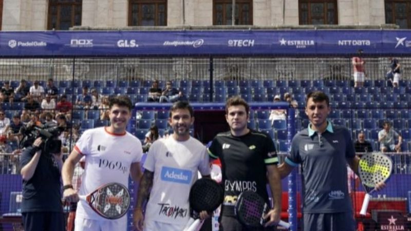 Tras la derrota polémica en Toulouse Tapia y Sanyo ya están en 8vos en Valladolid