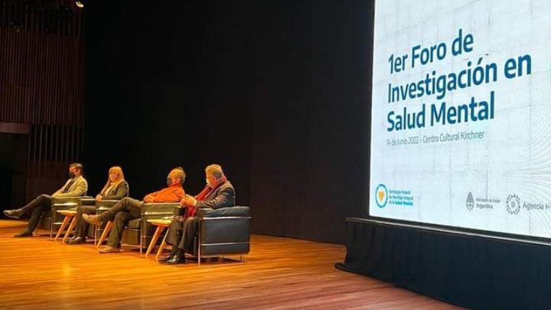 Salud Mental participó del 1° Foro de Investigación de Salud Mental