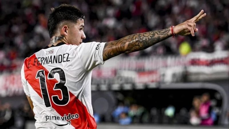 En River ya cuentan los euros por Enzo Fernández