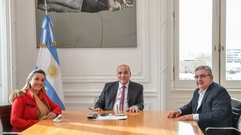 Jalil se reunió con Manzur y Katopodis