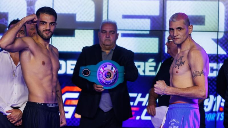 Dos argentinos pelean en Canadá