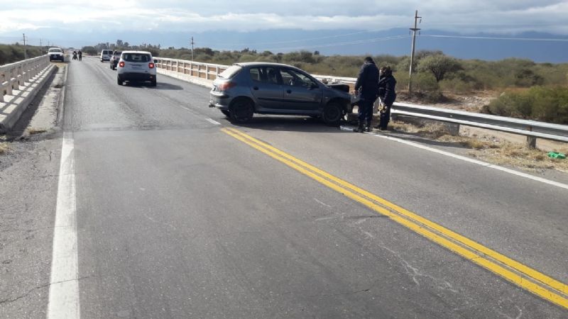 Accidente a la altura del Río Ongolí