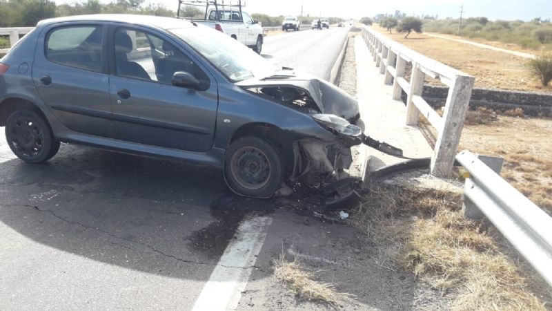 Accidente a la altura del Río Ongolí
