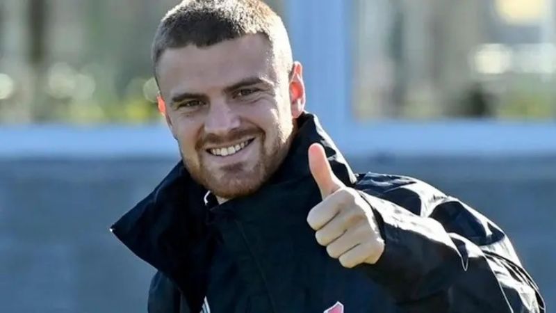 Lucas Beltrán se entrenó con River