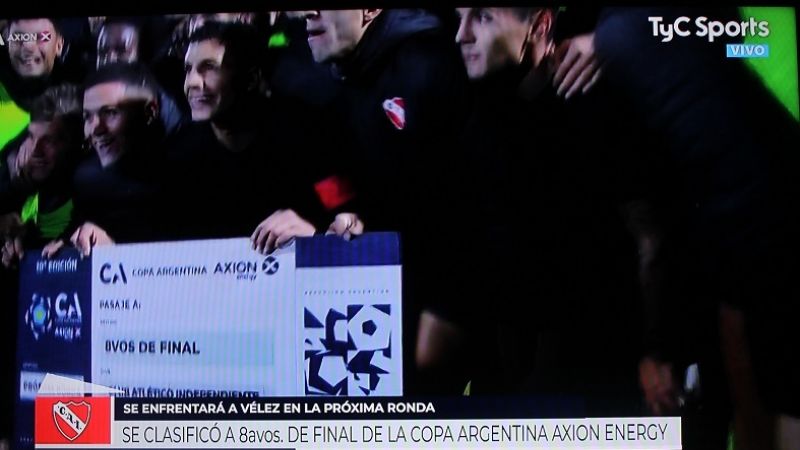 Independiente avanzó a 8vos. de la Copa Argentina