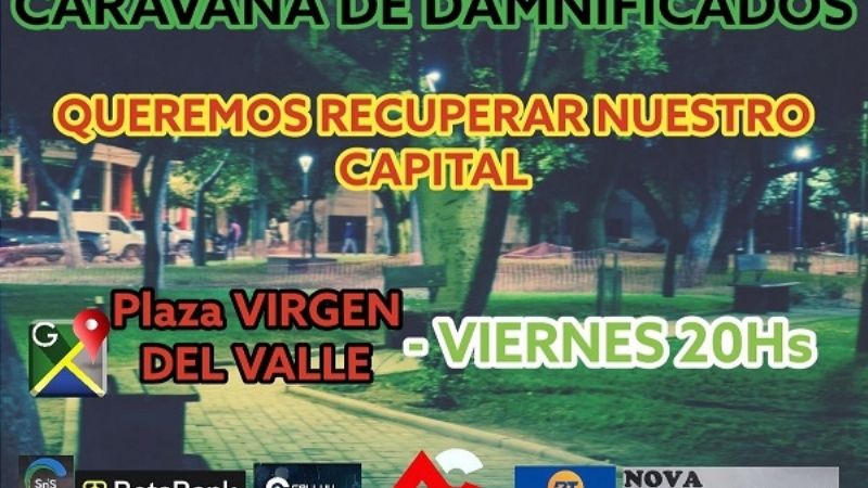 El frío no detuvo la marcha de los ahorristas