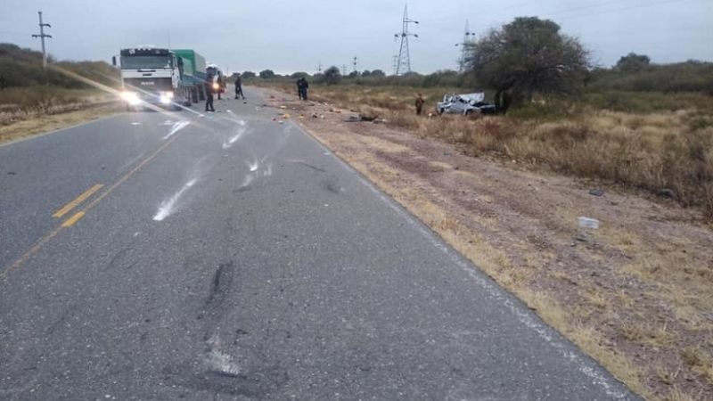 Vuelco cerca de La Guardia