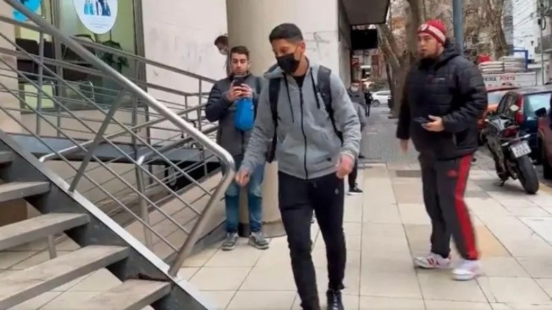 Aliendro pasa por la revisión para sumarse a River