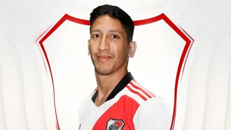 River presentó oficialmente a Aliendro como refuerzo