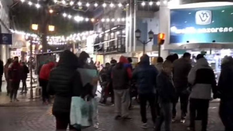 Ahorristas se manifiestan por el Centro de la ciudad