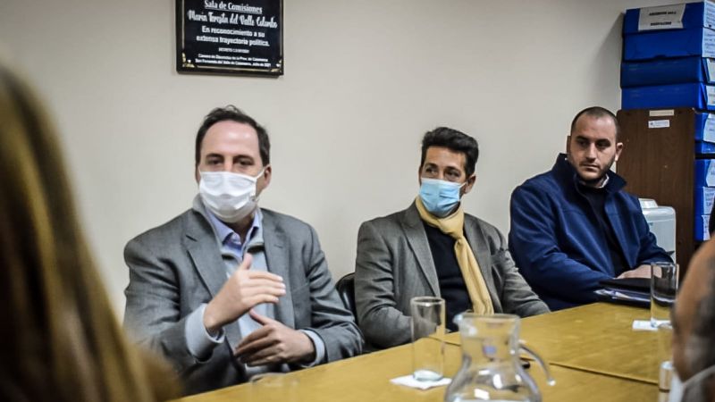 Agricultura recibió al Ministro de Inclusión DIgital y Sistemas Productivos