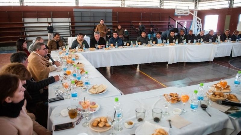 Evaluaron nuevas obras a financiarse con el fideicomiso minero