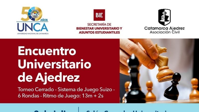 Ajedrez: 3ra. del Anual de la Asociación y Encuentro Universitario