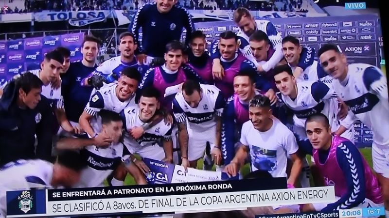 Gimnasia pasó a 8vos. de la Copa Argentina