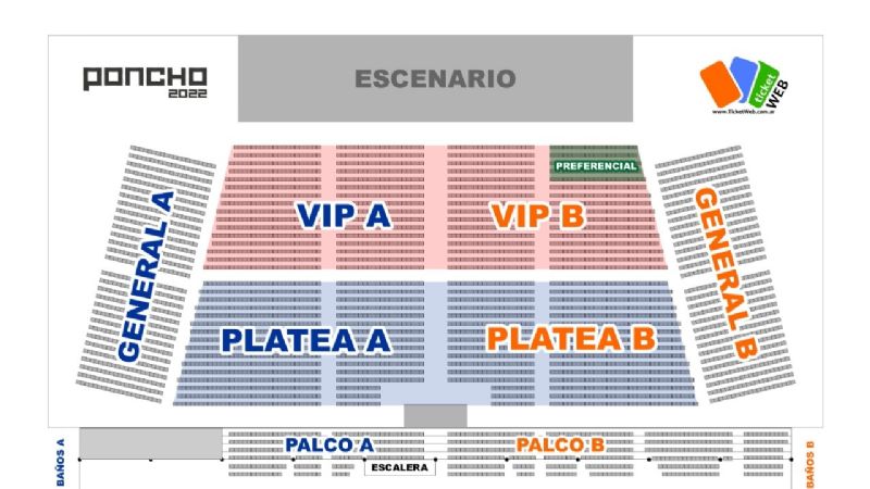 Habrá entradas numeradas para la Fiesta del Poncho