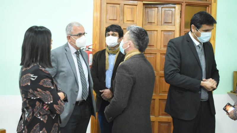 Primera visita anual de la corte de justicia al Servicio Penitenciario Provincial