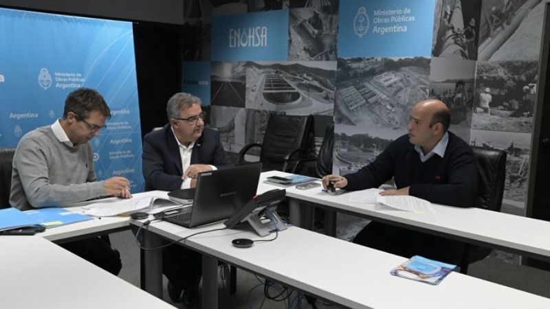 Financiación de ENOHSA para más obras de saneamiento en Catamarca