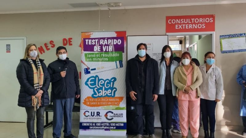 El Hospital de Niños cuenta con un Consultorio de detección rápida de VIH y sífilis