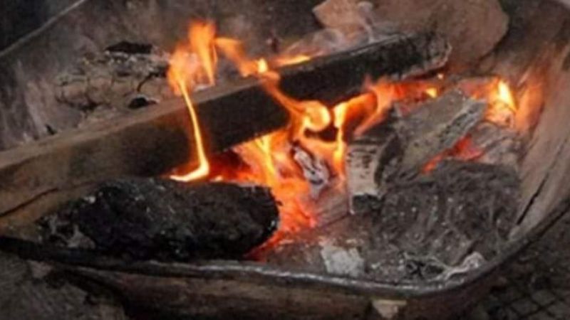 Se durmieron con el brasero encendido y están internados