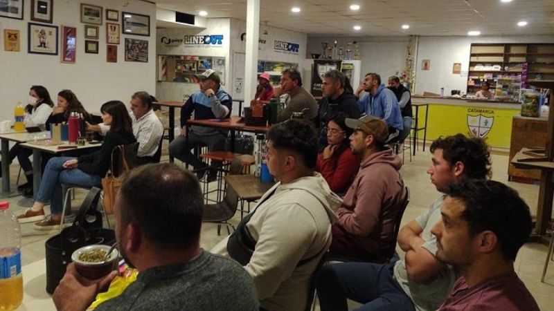 Taller sobre consumo problemático en Catamarca Rugby